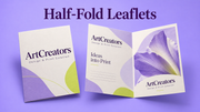 Half-Fold Leaflets - product display